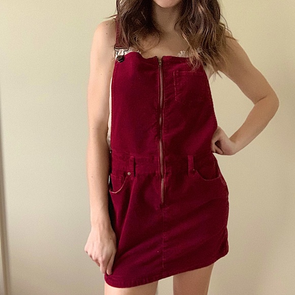 Indigo Rein Dresses & Skirts - Indigo Rein - Color Flex - Corduroy Overalls